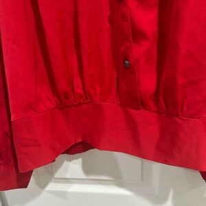 Karl Lagerfeld Vibrant Red Jacket